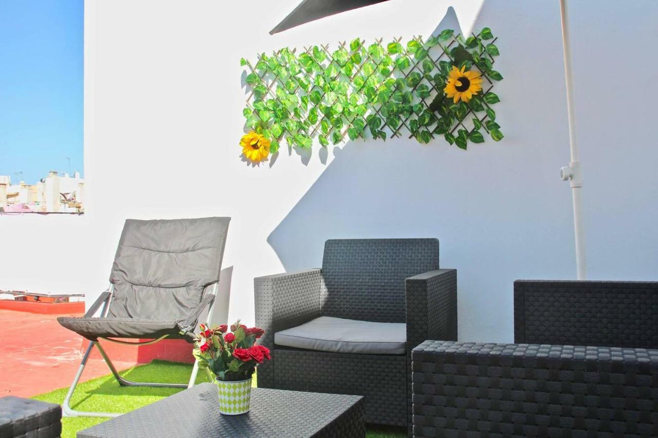 Duplex Terraza Del Falla Cádiz Eksteriør bilde